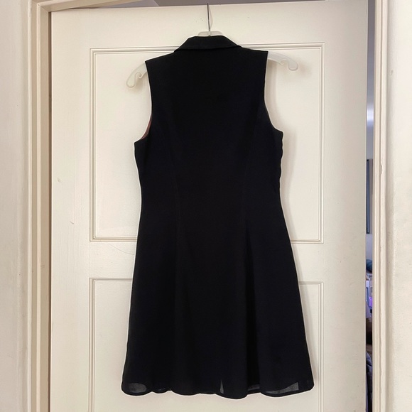 Nanette Lepore Crepe Zip-Front LBD size 8 - Picture 3 of 5